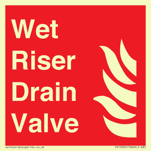 Wet Riser Drain Valve